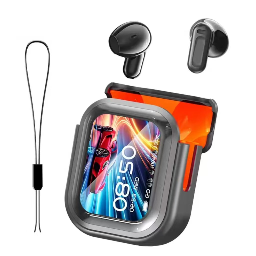NE20 Bluetooth 6.0 Earbuds - LED Glow Display, HiFi Audio, Waterproof, Call Mic Wireless Headphones for Office & Sports [Sold 567 units]