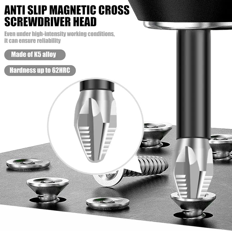 High-Strength Millimeters Drill Bit Set - Impact-Resistant, Non-Slip Design, Various Sizes Electric Screwdriver Accessory Power Tool Attachment Kit  [Sold 1000+ units]