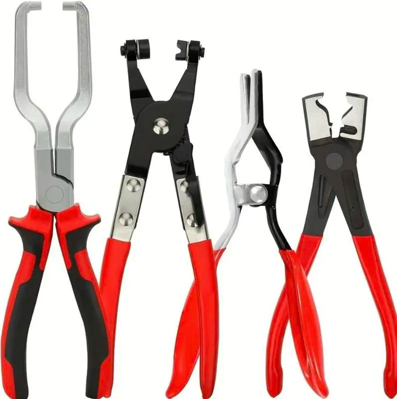 Professional Hose Clamp Kit, Automotive Mechanic Tool for Car Maintenance, Pipe Dismounting & Automotive Disconnect Repair Accessory  [Sold 1000+ units]