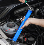 Offset Extension Wrench, Upgraded Impact Ready Extension Wrench Set, with 4pcs Square Drive Adapters, 15" Socket Wrench Tool, Universal Extensions Wrench for Hard-to-reach Place