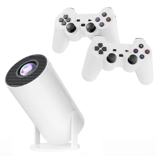 Smart Gaming Projector Android Projector with Wireless Controller and IR Remote Control