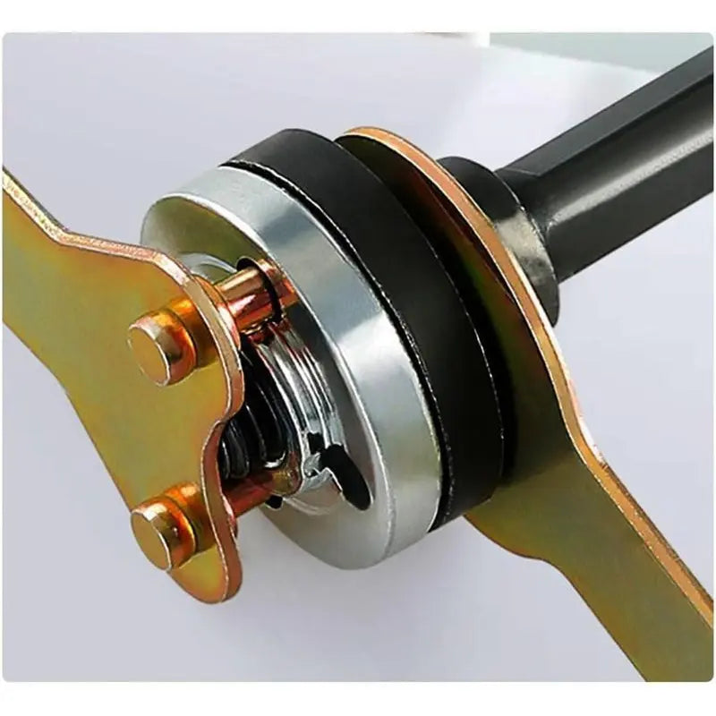 2-Set Hard Alloy Connecting Rod Kit with Wrench - 10mm Arbor Mandrel Variable Shaft Coupler Converter, Fits Most Small Angle Grinders, Grinding Cutting Blade Adapter for Cordless Drill, Mechanic DIY, Cavity Machining, Threaded Bar, Cutting Disc Mount,soho
