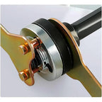 2-Set Hard Alloy Connecting Rod Kit with Wrench - 10mm Arbor Mandrel Variable Shaft Coupler Converter, Fits Most Small Angle Grinders, Grinding Cutting Blade Adapter for Cordless Drill, Mechanic DIY, Cavity Machining, Threaded Bar, Cutting Disc Mount,soho