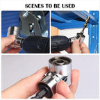 Impact Grade Electric Hand Tool, Screwdriver Socket Adapter Extension Set, Power Drill Sockets Adapter Set, Drill Attachment