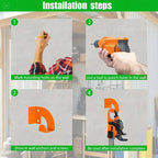 Metal Garage Storage Rack, Trimmer Hanging Hook, Multi-Functional Garden Tool Holder, Chainsaw Hanger, Durable Organizer for Tools, Yard Tool Rack #TOP PICKS