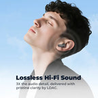 NE20 Bluetooth 6.0 Earbuds - LED Glow Display, HiFi Audio, Waterproof, Call Mic Wireless Headphones for Office & Sports [Sold 567 units]