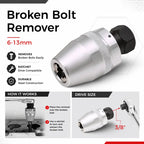 6-13mm Broken Bolt Extractor Set - Metal Damaged Stud Remover Tool for Impact Wrench and Ratchet, Non-Electric Manual Operation,Summervibes