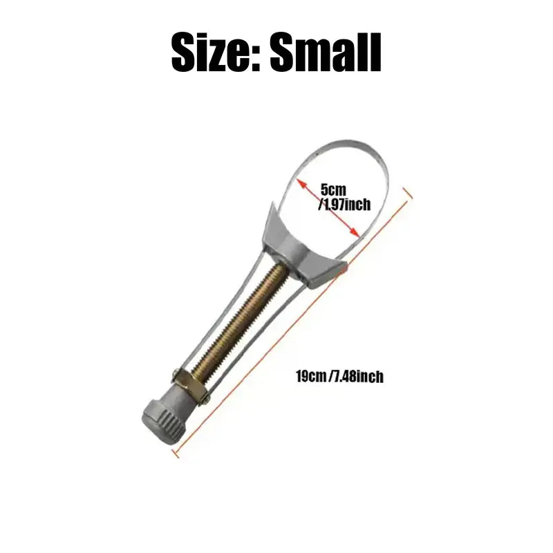 New Adjustable Diameter Auto Oil Filter Removal Strap Wrench, Car Tools, Car Accessories, Strap Wrench Oil System Tools & Equipment