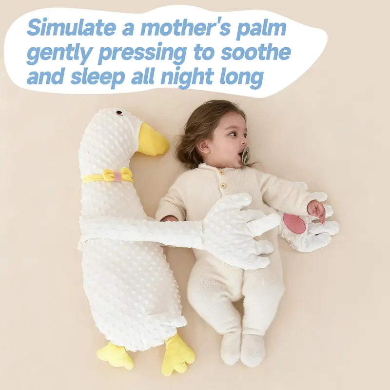 Giraffe Baby Soothing Pillow, Ultra-Soft Cotton Snuggle Sleep Cushion for Newborns, 3 Adjustable Modes with Remote, Maternity Support, Perfect Baby Shower & Birthday Gift Box