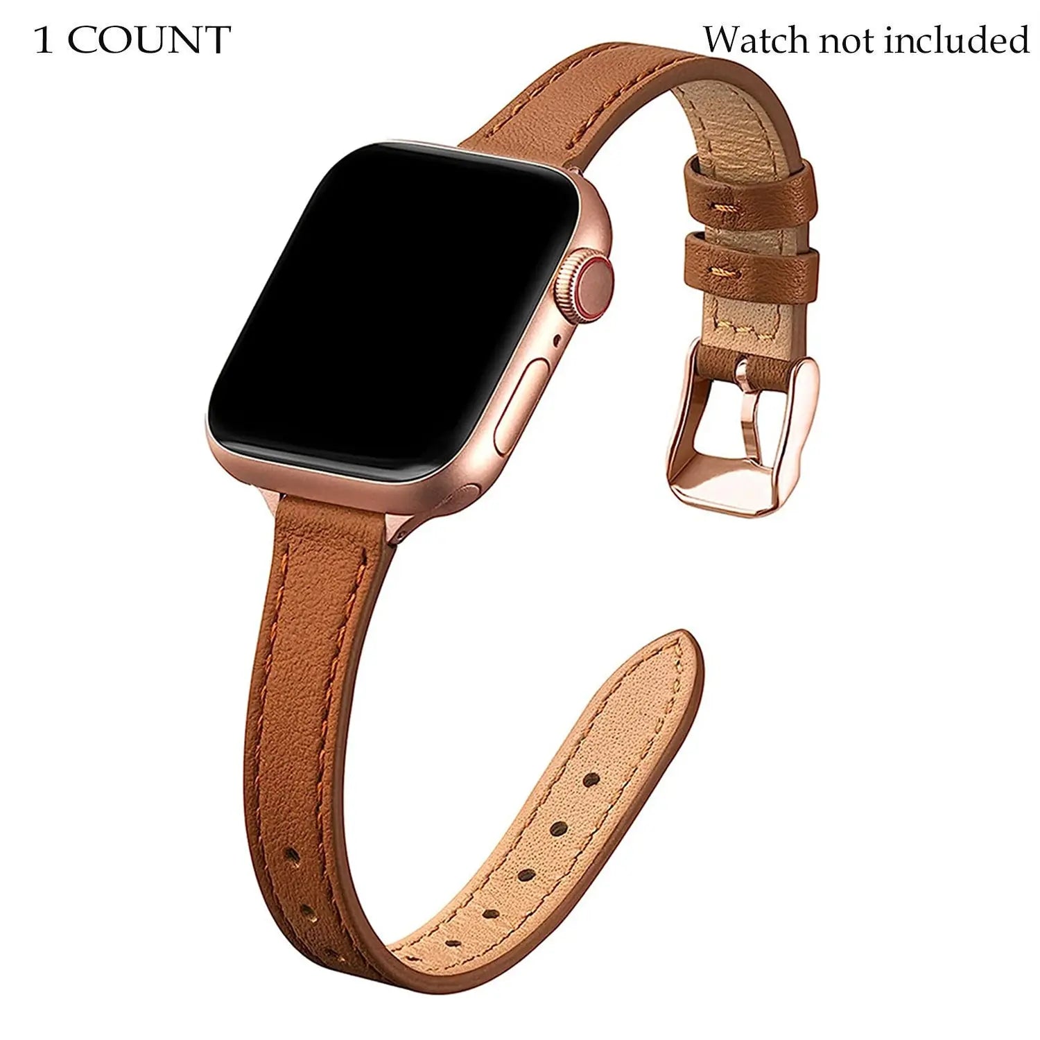 Women's Leather Strap for Apple Watch Series Ultra/se/xd-1, Multiple Sizes Available, Smartwatch Accessories
