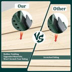 RDS SCM Siding Installation Tools Compatible with 5/16- Inch Fiber Cement Siding, Siding Mounting Kit with Adjustable Reveals, Lap Siding Gauge Made of Polycarbonate Body, Green,father'sdaygifts Hardware