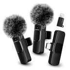 Mini Wireless Lavalier Microphone for iPhone/Android Smartphones,Portable USB-C Lapel Mic for Audio/Video Recording,Plug-and-Play Wireless Microphone for Live Streams,Interviews,Teaching,Vlog,YouTube,Tiktok,USB-C Mics, Abs, Accessories