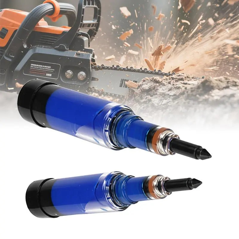 Heavy-Duty Chain Saw & Lawn Mower Oil Injector - Pressurized Lubrication System, Leak-Proof, Compatible with Chain Saws, Lawnmowers & Outdoor Power Equipment, Extends Engine Life, fathersdaygift [Sold 425 units]