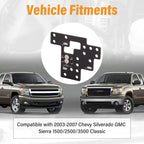 6 High Mod Lights Module for 2003-2007 Chevy Silverado GMC Sierra 1500/2500/3500 Classic GM Trucks, FR-4 PCB Car Accessory, Enables Low/High Beams & DRL Stays Active Simultaneous Operation, Vehicle Accessory Auto Part（1,000+ sold）