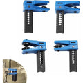 4 PCS Car Brake Line Clamp, Car Brake Oil Line Plug Tool, Brake Line Plug Automatic Fluid Stop Clamp Set, Universal for Most Cars (Blue)（1,000+ sold）
