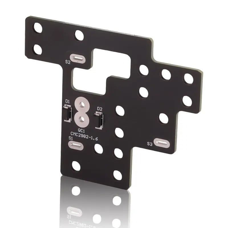 6 High Mod Lights Module for 2003-2007 Chevy Silverado GMC Sierra 1500/2500/3500 Classic GM Trucks, FR-4 PCB Car Accessory, Enables Low/High Beams & DRL Stays Active Simultaneous Operation, Vehicle Accessory Auto Part   [Sold 1000+ units]