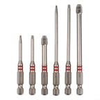 6-Piece Screwdriver Drill Bits Set, Tool Accessories with Magnetic Hexagonal Shanks & Unique Pagoda-Shaped Internal Hex Design, Tightens 1.5mm-6mm Nuts for Electric Drills & Wrenches   [Sold 769 units]