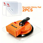 Floor Gap Fixer Tool fathers day gift Suction Cup Gap Puller with 2 Reusable Sticky Pads & Rubber Mallet, Heavy Duty Repair Tool, Laminate Flooring Tools, Vinyl Floor Repair Kit, Gap Tool