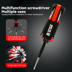 【Summerwins】JOYTUTUS 8-in-1 Multi-Tool Screwdriver Kit with Worklight & Flashlight, Portable Professional Tool for Home & Car, Multi-Tool Screwdriver Sets