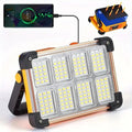 Portable LED Light, USB & Solar Charging LED Light with 4 Adjustable Brightness Levels, Outdoor Lighting for Camping, Emergency, Outdoor Travel, USB Rechargeable High Lumen Flashlight, Led Flashlights