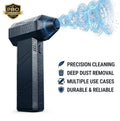Cordless Handheld Blower - Lightweight Turbo Jet Fan, Rechargeable High-Power Metal+Plastic Tools & Hardware Power Equipment for PC Users, Keyboard Clean