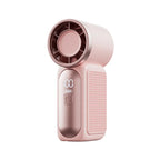 GAIATOP HF-18 Super Mini Portable High Velocity , 1-100 Speed Turbo, Digital Display, LED Light, USB Rechargeable, Cool Gadgets for Eyelash Drying, Hot Flashes, Mini Useful Gifts