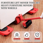 Furniture Lift Mover Tool Set - Heavy Furniture Movers with Wheels, Heavy Item Movers Sliders Furniture Lifter Tool for Furniture, Coffee Tables, Refrigerators, Washing Machines