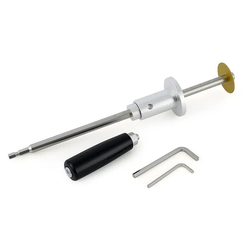 LOZLIN PVC Pipe Inside Cutter with Diamond Grit Cutting Wheel & 7 Inch Adjustable Depth 1/4 Inch Hex Shank Compatible with Impact Drivers and Drills