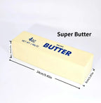 Large Butter Squishy Slow Rebound Toy, About 10 inches Giant Sensory Fidget Toy for Kids Adults, Funny Gag Gift Ages 3+.