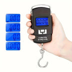 Digital Hanging Fish Scale, Practical Heavy-Duty Stainless Steel Hook Scale for Freshwater & Saltwater Fishing, Weighing Scale [Sold 673 units]