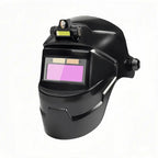 Solar Auto-Darkening Welding Helmet with LCD, Safety Welding Mask for Grinding (Tools & Hardware, Soldering Equipment Accessory)
