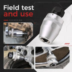 6-13mm Broken Bolt Extractor Set - Metal Damaged Stud Remover Tool for Impact Wrench and Ratchet, Non-Electric Manual Operation,Summervibes