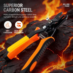 Air Hose Connector Removal Tool Push-to-Connect Fittings Disconnect Pliers for Automotive Pneumatic Air Line Repair Quick Release Fitting Pliers PVC One-Hand Operation Compact Design