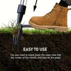 4-Claw Steel Root Removal Garden Weeding Tool Head, Aluminum Easy-Grip Design for Yard and Garden Use, Garden Hoe Attachment (Handle Not Included), Garden Tools, Durable Gardening Tools