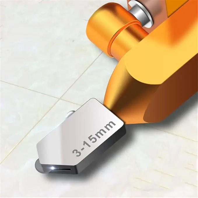 2-in-1 glass cutting and tile cutting tool, used for cutting glass, mirrors, and tiles, integrated cutting machine, manual tool, heavy-duty Hardware
