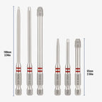 Screwdriver Bits Set 6pcs with Magnetic Hex Shank Pagoda-Shaped Design in Multiple Sizes for Electric Drills and Wrenches, summervibes