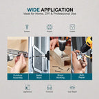 K5 anti-slip screwdriver bits, K5 impact-resistant anti-slip screwdriver bits, strong magnetic screwdriver bit set; suitable for home repairs and DIY; power screwdriver bit set; power tool accessories.