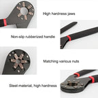 Bionic Self-Adjusting Wrench, Adjustable Wrench, 14-in-1 Multifunctional Universal Wrench with Anti-Slip Handle, High-Torque Portable Tool for Car & Bicycle Repair [Sold 667 units]