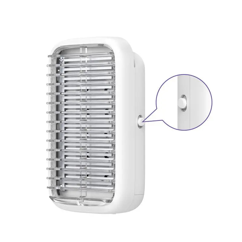 Household UV Mosquito Killer Lamp Plug-in Electric Shock Sticky Trap Dual Action Design Safe Chemical-Free Indoor Outdoor Use summerwins