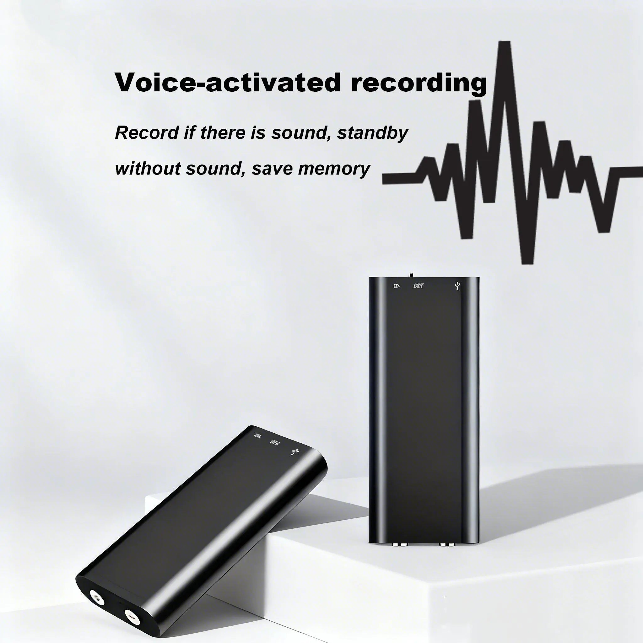 1pc Professional Voice-Activated Digital Audio Recorder - 8GB High-Definition Noise-Canceling MP3 Player, Compact Form Portable Pen for Business Meetings (No Battery Included) [Digital Products],camping essentials