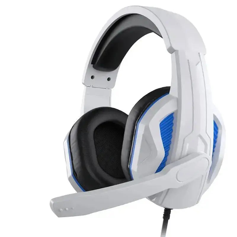 Wired USB Esports Gaming Headset with Microphone, Multiplatform Breathable Gamer Headphones for PS4, PS5, Xbox, PC, Gaming Peripherals, Gaming Accessory