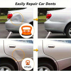 Multifunctional Car Dent Repair Puller Kit, Suitable for Auto Bodydent, Glass,Car Body Dent Repair Tool Multi-Functional powerful Suction,Dual Pack Powerful Dent Puller Tool Suction cup hooks，Car dent suction cup，Not applicable to particle-shaped dents