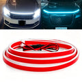 Car Hood Light Strip, Dynamic Scan Startup LED Light Strip, Waterproof Flexible DRL, Eye-Catching Night Driving Upgrade for Car Enthusiasts, Universal Car Upgrades Accessories for Truck/SUV, Ideal Gift for Him    [Sold 848 units]