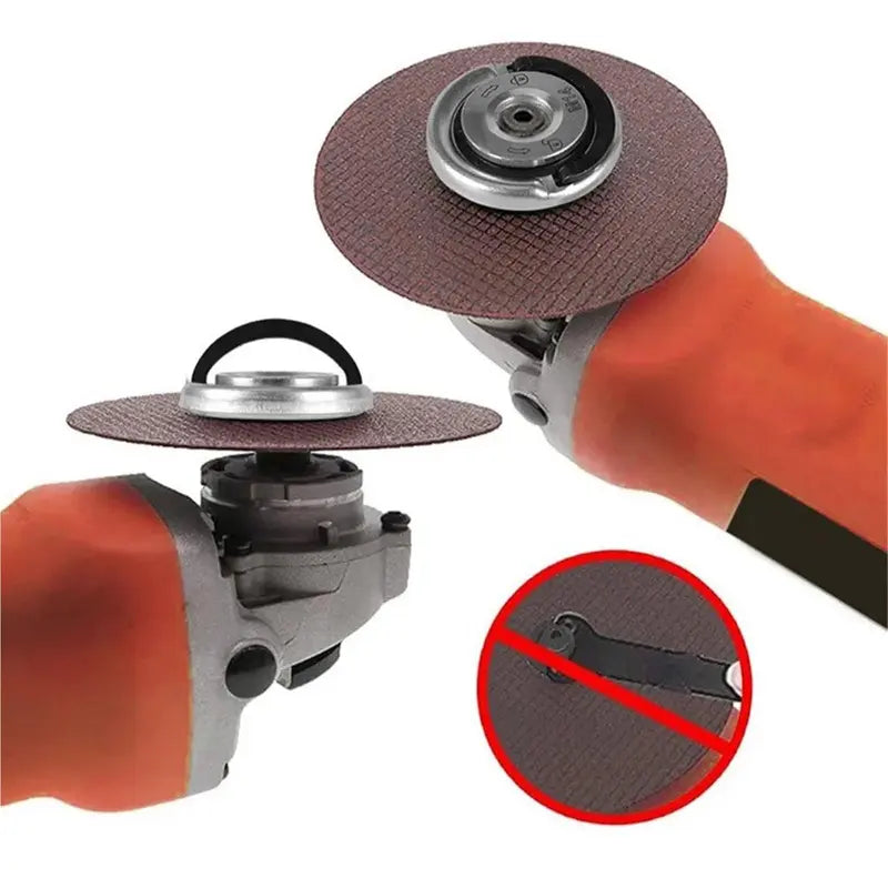 Angle Grinding Tool Flange Nut, 1 Count M14 Quick Clamping Nut, Angle Grinding Tool Flange Locking Nut, Power Tool Accessories for Replacement & Fixing Cutting Disc Grinding Cutting Blade [Sold 534 units]