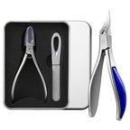 Slanted Head Beak-shaped Nail Clipper - Full Metal - For Ingrown & Toe Nails