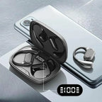 Wireless Earphone, Wireless Bt Earphones, Open-Ear Design Earphone , Noise-Cancelling Headphone with Touch Control for Gaming & Sports, Volume Control Headset, USB Charging Headset, Sport Headphones, Noise Cancellation Headphones   [Sold 1000+ units]
